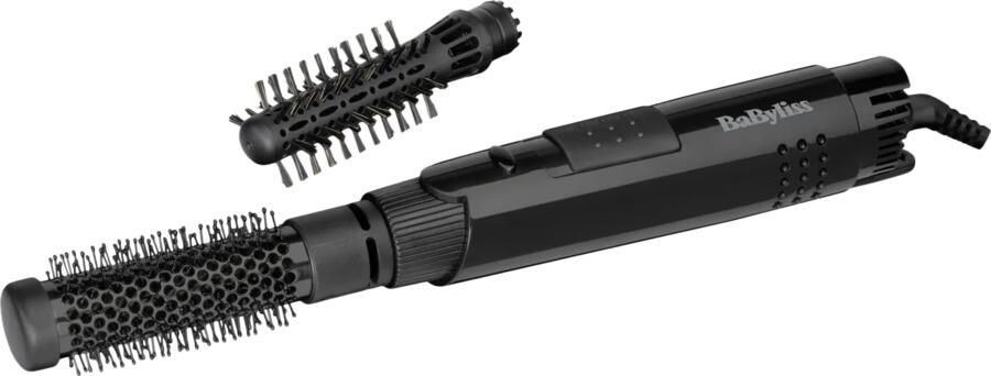 BaByliss Smooth Shape Airstyler Föhnborstel AS86E Geschikt voor korter haar 2 opzetborstels Coolshot
