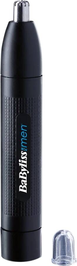 BaBylissMEN BaByliss Neus- en Oortrimmer E650E Precisie neustrimmer Incl. AA Batterij Afspoelbare kop