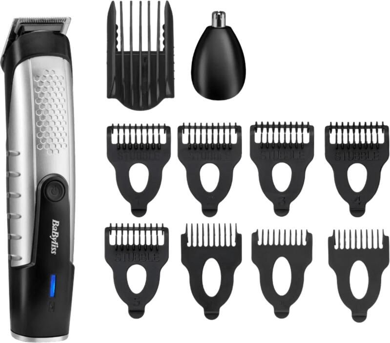 BaByliss Lithium Power Baardtrimmer RVS messen T812E