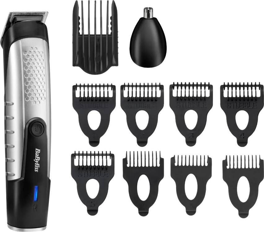 BaByliss Lithium Power Baardtrimmer RVS messen T812E