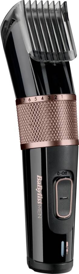 BaByliss Power Glide Tondeuse E974E RVS messen 60 minuten draadloos gebruik Uitschuifbare opzetkam 1-25mm