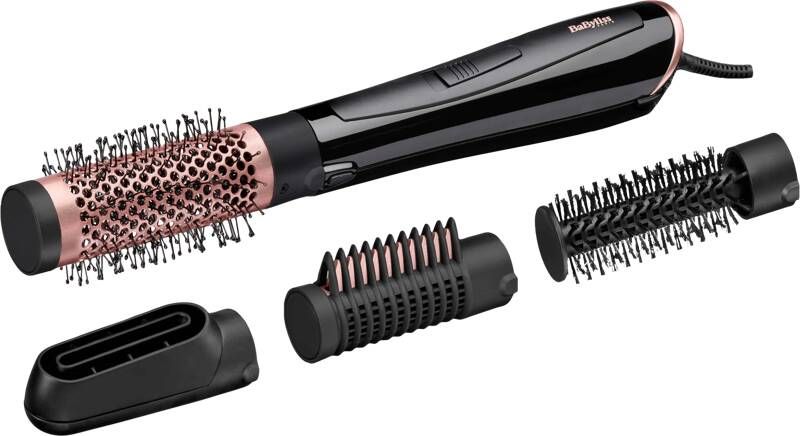 BaByliss Perfect Finish Föhnborstel AS126E Multistyler met 4 opzetstukken Ionisch 1000W Airstyler
