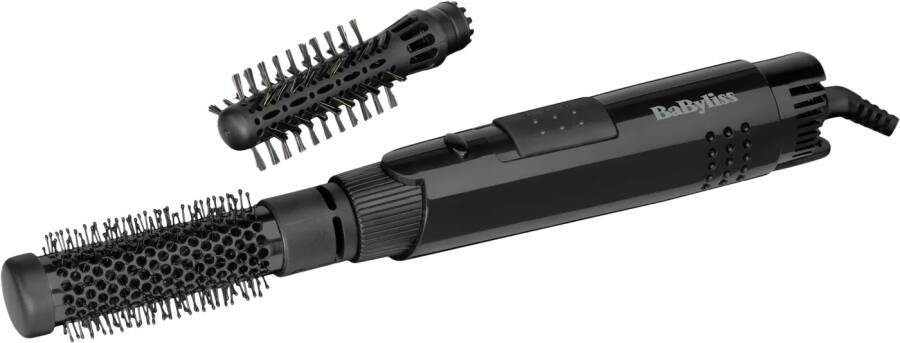 BaByliss Smooth Shape Airstyler Föhnborstel AS86E Geschikt voor korter haar 2 opzetborstels Coolshot