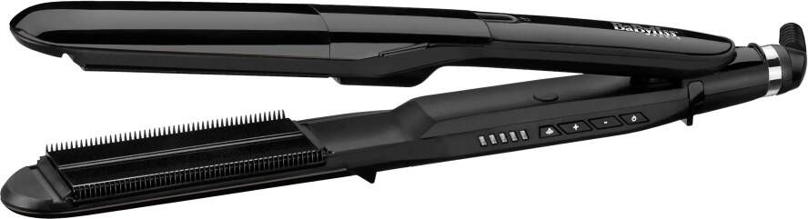 BaByliss Steam Straight Stijltang ST492E – Stoomstijltang 5 temperatuurinstellingen tot 230°C Extra brede platen