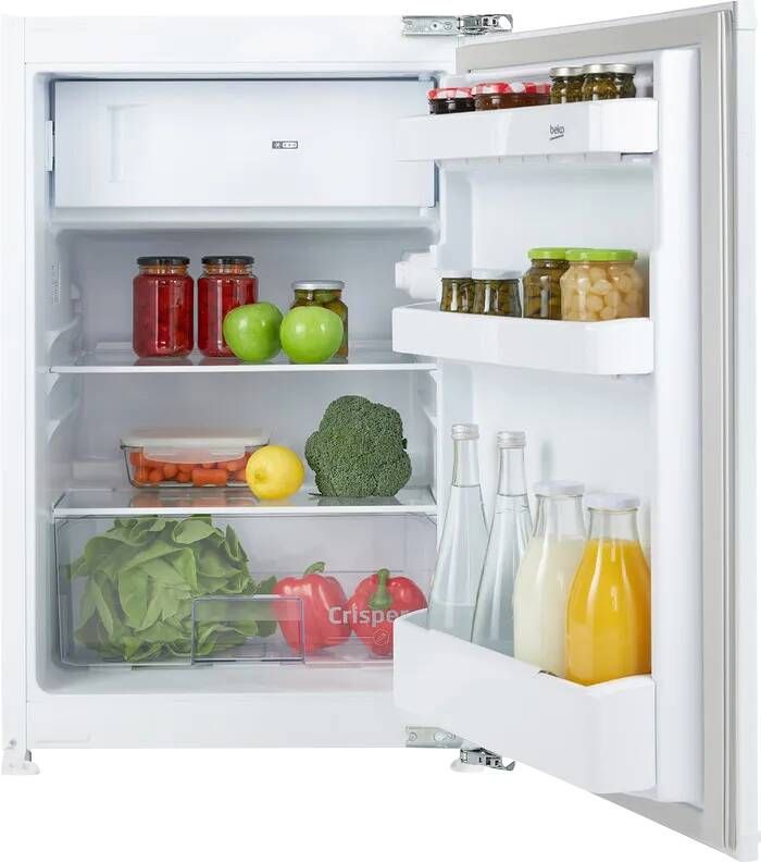 Beko B1754FN inbouw koelkast 88 cm Deur op deur
