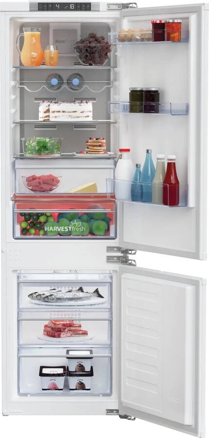 Beko BCNA275E4FN koel-vriescombinatie Ingebouwd 254 l E Wit