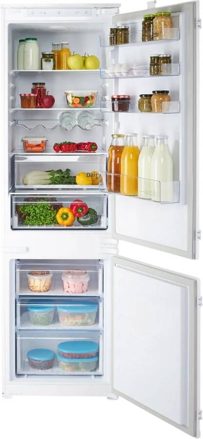 Beko Koelvriescombi BCSA283E4SN | Inbouwkoel-vriescombinaties met vriezer | 8690842403941