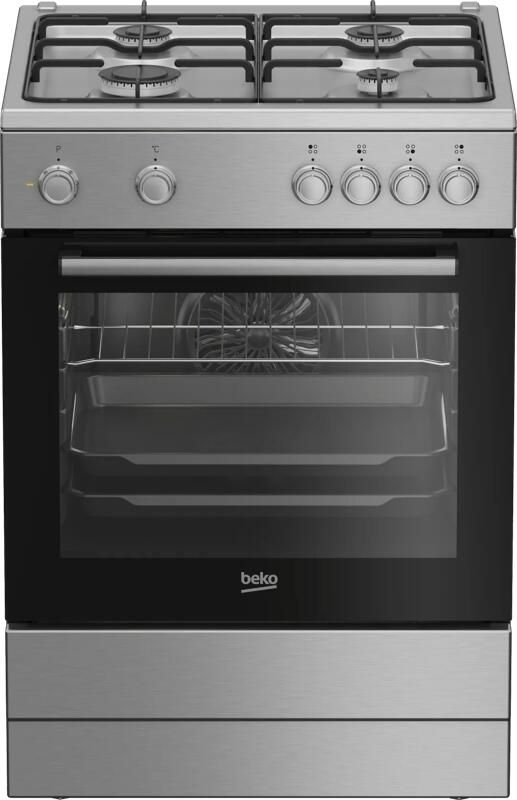 Beko FBM6202XNL AeroPerfect Multifunctioneel Vrijstaand Fornuis 60 cm
