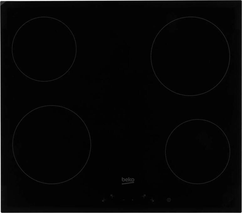 Beko Vitrokeramische Kookplaat HIC64400E | Vitrokeramische kookplaten | 8690842206306
