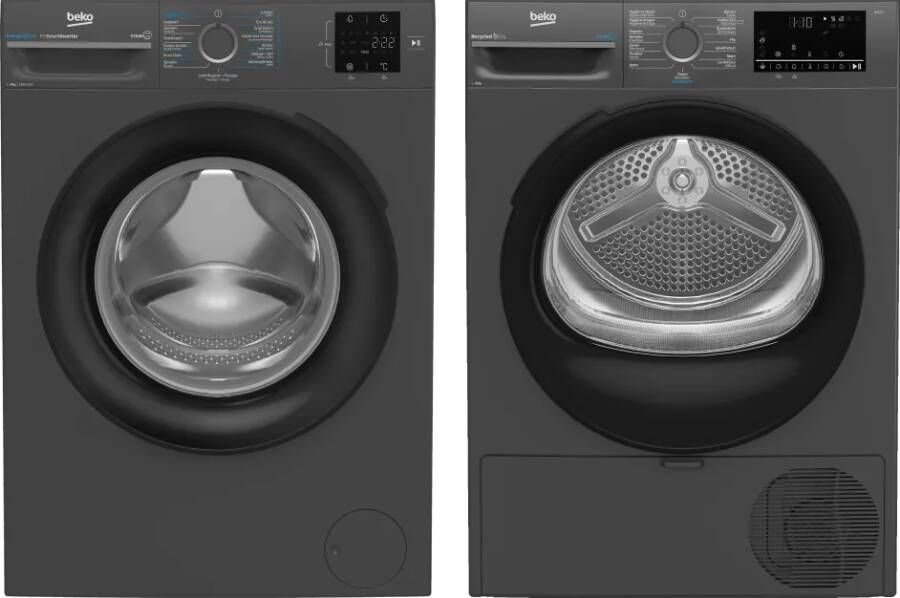 Beko BM3WFT3841A SteamCure + BM3T3824A SteamCure