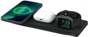 Belkin WIZ016vfBK BoostCharge Pro 3in1 Wireless Charging Pad