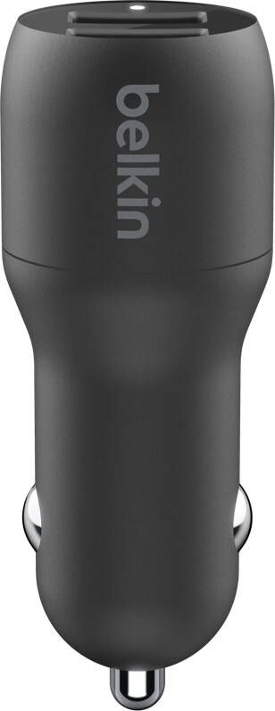 Belkin Dual USB-A Car Charger 12W X2 Oplader Zwart