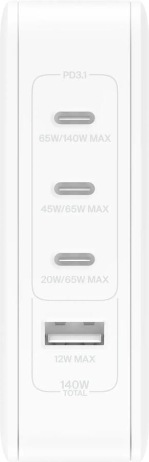 Belkin 140W Oplader 4 Poorten