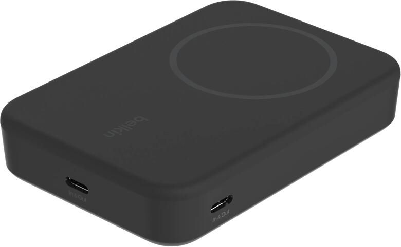 Belkin Draadloze Powerbank met MagSafe Magneet en Snelladen 10.000 mAh Zwart