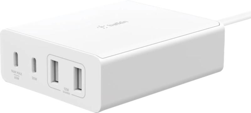 Belkin 108W USB-C Charger WCH010VFWH | Opladers | Telefonie&Tablet Batterijen&Laders | 0745883827527