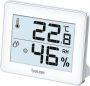 Beurer HM 16 Thermo-hygrometer Thermometer Luchtvochtigheid Binnen Smiley display °C °F Incl. batterij 3 Jaar garantie Wit - Thumbnail 1