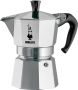 Bialetti Moka Express Middel 4 Kops espresso 190ml Zilver - Thumbnail 1