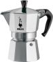 Bialetti Moka Express percolator 6 kopjes aluminium zilver - Thumbnail 1