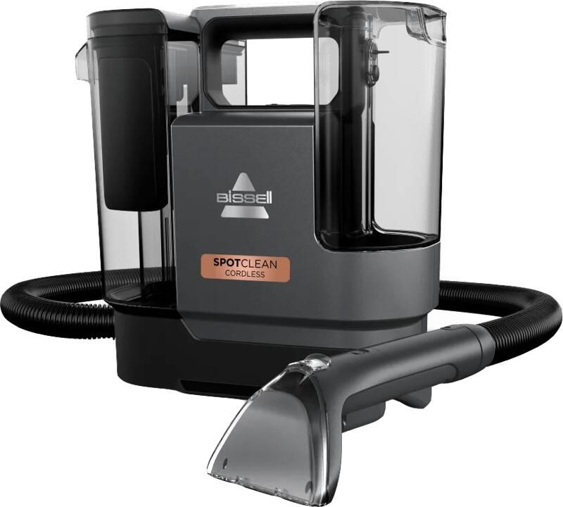 BISSELL SpotClean Cordless Vlekkenreiniger Draadloze Tapijtreiniger Bank Reiniger Auto Matras Sneaker & Zetelreiniger Snoerloos Schoonmaak Apparaat Meubel Reinigingsmachine Triple Action Reiniging Wendbaar & Lichtgewicht Ontwerp 3681N