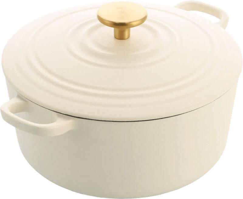 BK Bourgogne Braadpan Ø 24 cm Cream White