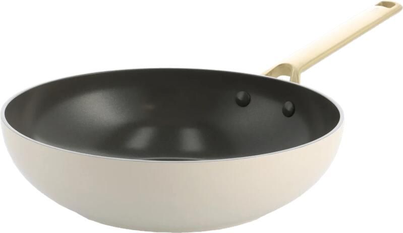 BK Sublime Wokpan Ø 28 cm Crème