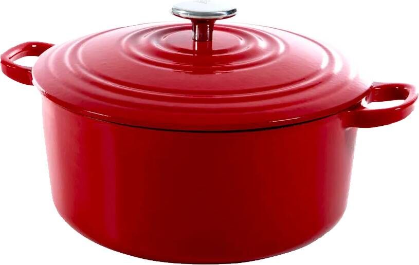 BK Bourgogne braadpan Ø 24 cm rood gietijzer inductie