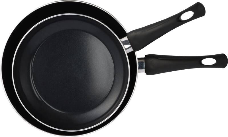 BK Brilliant 2-delige koekenpannenset ø24 cm en ø28 cm inductie anti-aanbak PFAS-vrij