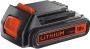 BLACK+DECKER BL1518-XJ Gereedschapsaccu 18V 1 5Ah Lithium-Ion - Thumbnail 1