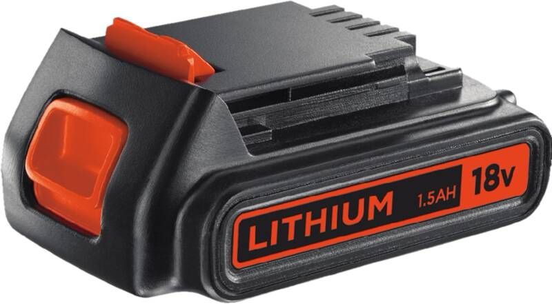 BLACK+DECKER BL1518-XJ Gereedschapsaccu 18V 1 5Ah Lithium-Ion