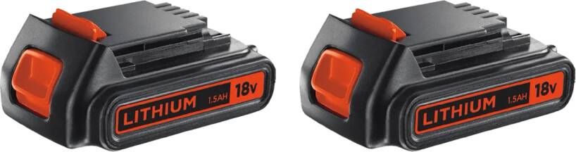 BLACK+DECKER BL1518-XJ Gereedschapsaccu 18V 1 5Ah Lithium-Ion