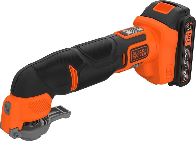 BLACK+DECKER BDCOS18D1K-QW oscillerende multitool 18V incl. koffer