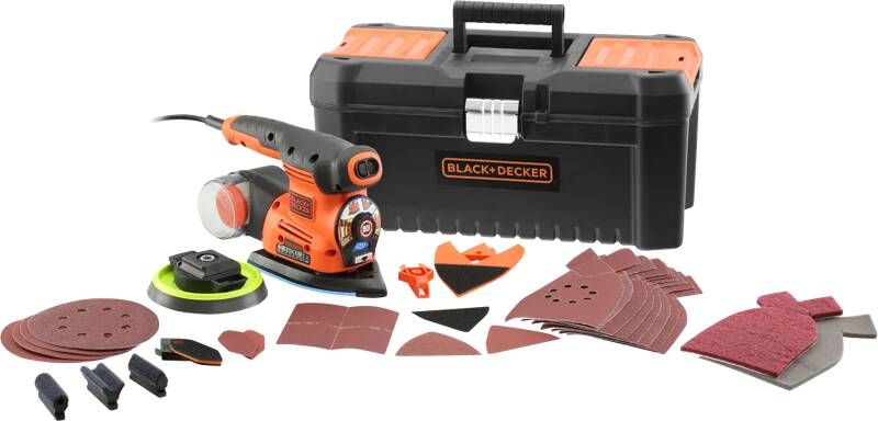 BLACK+DECKER Black + Decker Multischuurmachine Ka280lka-qs 220w