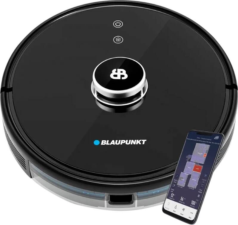 Blaupunkt Bluebot XTREME BPK-VCBB1XTE Robotstofzuiger met Dweilfunctie Laser Navigatie 3000Pa