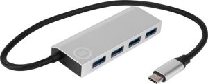 BlueBuilt 4-Poorts USB-A C 3.0 Hub
