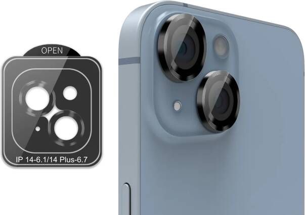 BlueBuilt Apple iPhone 14 14 Plus Camera Lens Protector Aluminium