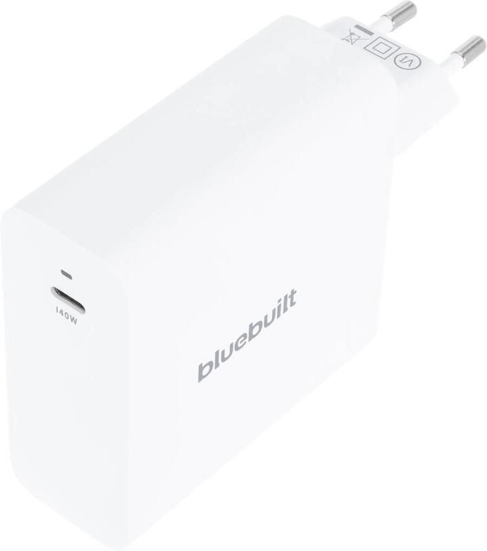 BlueBuilt 140W GaN Usb C Oplader Wit