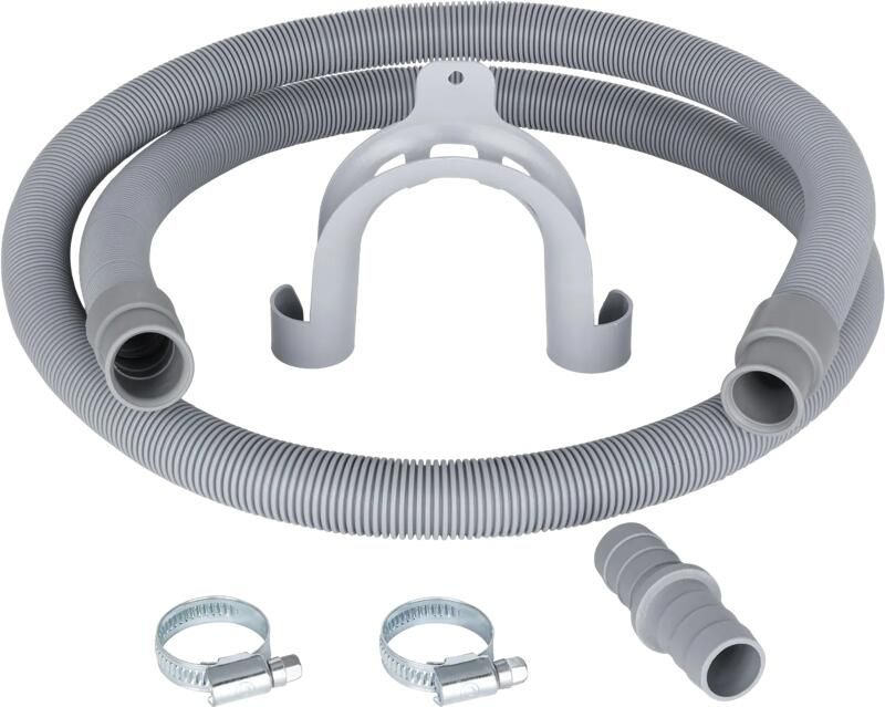 BlueBuilt Afvoerslang (1 5 meter) met verlengstuk voor wasmachines en vaatwassers