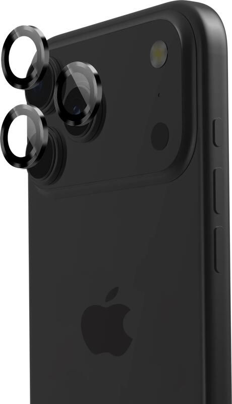 BlueBuilt Aluminium Camera Lens Protector Apple iPhone 17 Pro 17 Pro Max Black