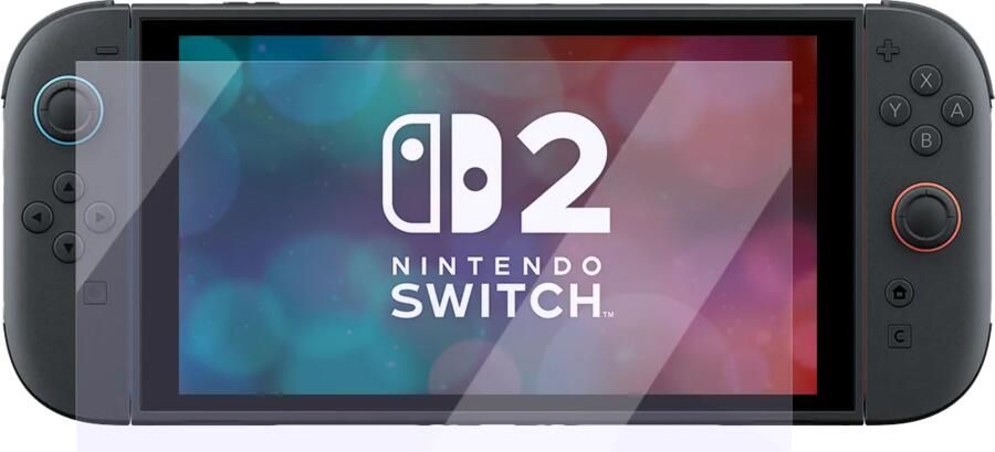 BlueBuilt Blauw Licht Screenprotector Glas voor Nintendo Switch 2