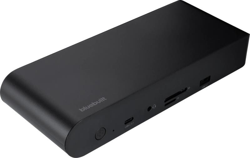 BlueBuilt DisplayLink Docking Station Pro met USB-C Zwart