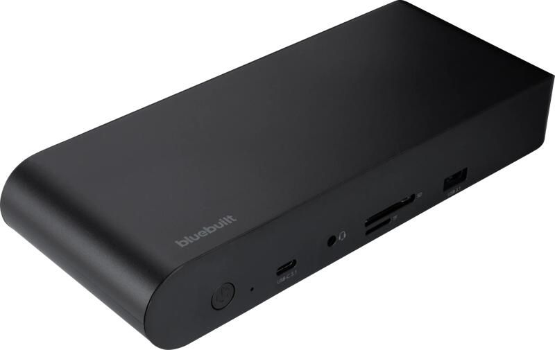 BlueBuilt DisplayLink Docking Station Pro met USB-C Zwart