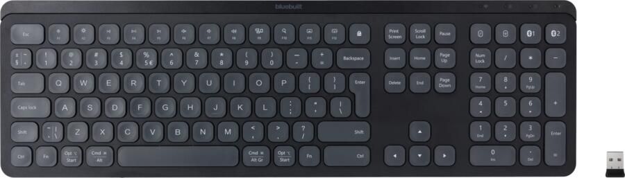 BlueBuilt Draadloos Bluetooth Toetsenbord Premium QWERTY