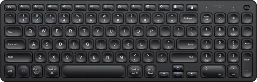 BlueBuilt Draadloos Bluetooth Toetsenbord QWERTY