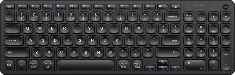 BlueBuilt Draadloos Bluetooth Toetsenbord QWERTY