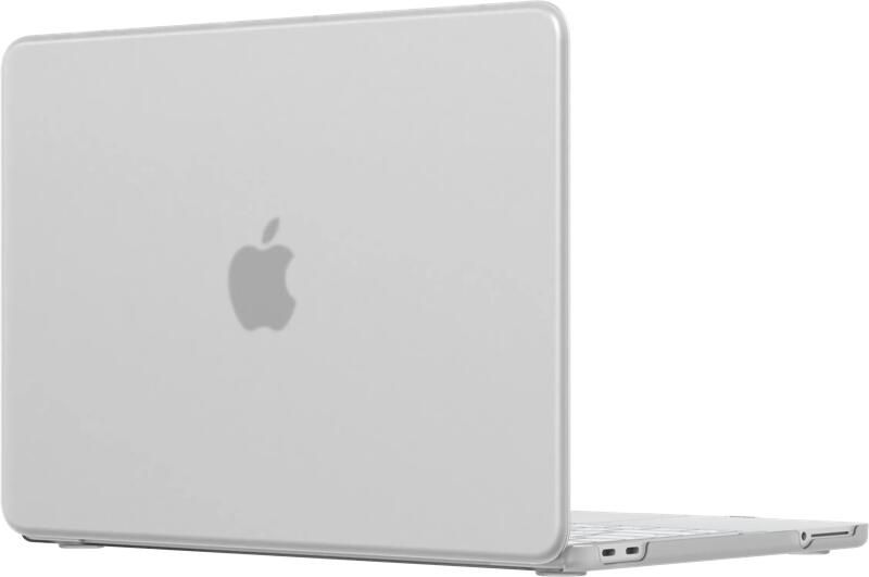 BlueBuilt Hardcase Transparant Mat voor Apple MacBook Neo