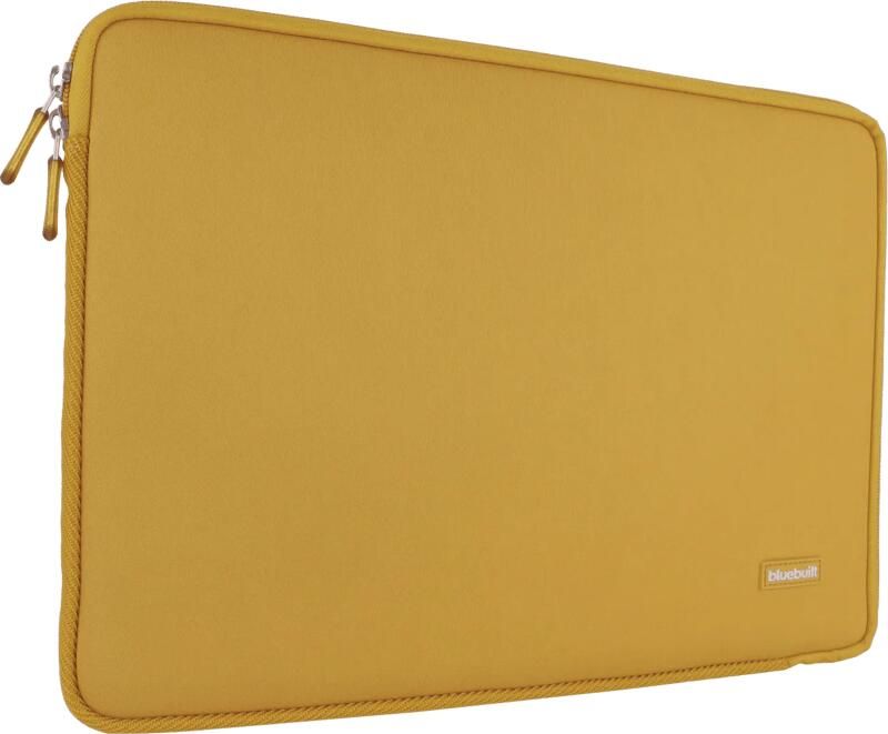 BlueBuilt Laptophoes voor Apple MacBook Air Neo 13 inch Geel