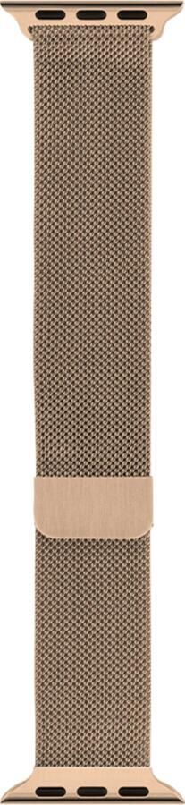 BlueBuilt Milanees Bandje Goud voor Apple Watch 40 41 42 mm