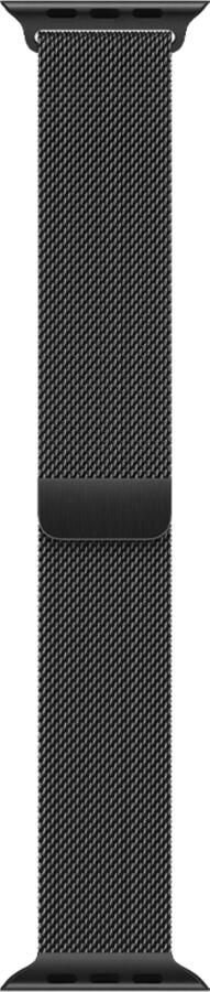 BlueBuilt Milanees Bandje Zwart voor Apple Watch 40 41 42 mm