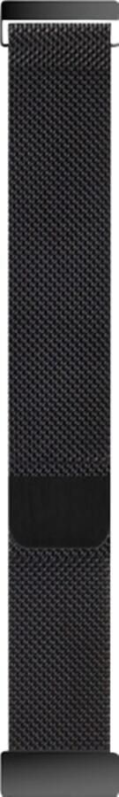 BlueBuilt Milanees Bandje Zwart voor Apple Watch 44 45 46 mm