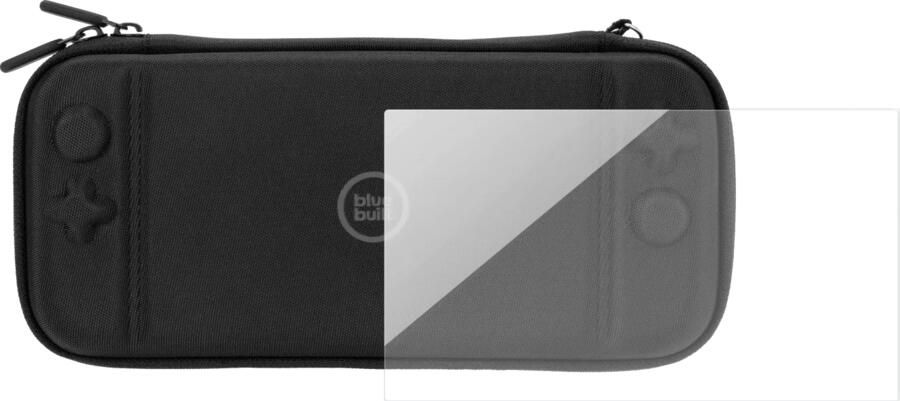 BlueBuilt OLED Screenprotector Glas + Nintendo Switch OLED hoesje